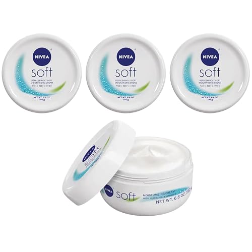 NIVEA Soft Moisturizing Creme 6.80 oz (Pack of 3) Beauty & Personal Care NIVEA