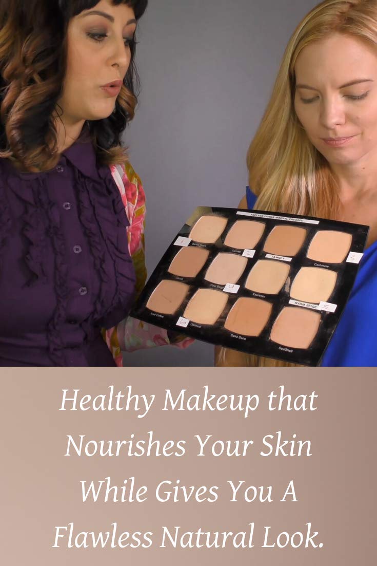 Ageless Derma Pressed Mineral Foundation Makeup Tawny With Vitamin and Green Tea Extracts Beauty & Personal Care Ageless Derma