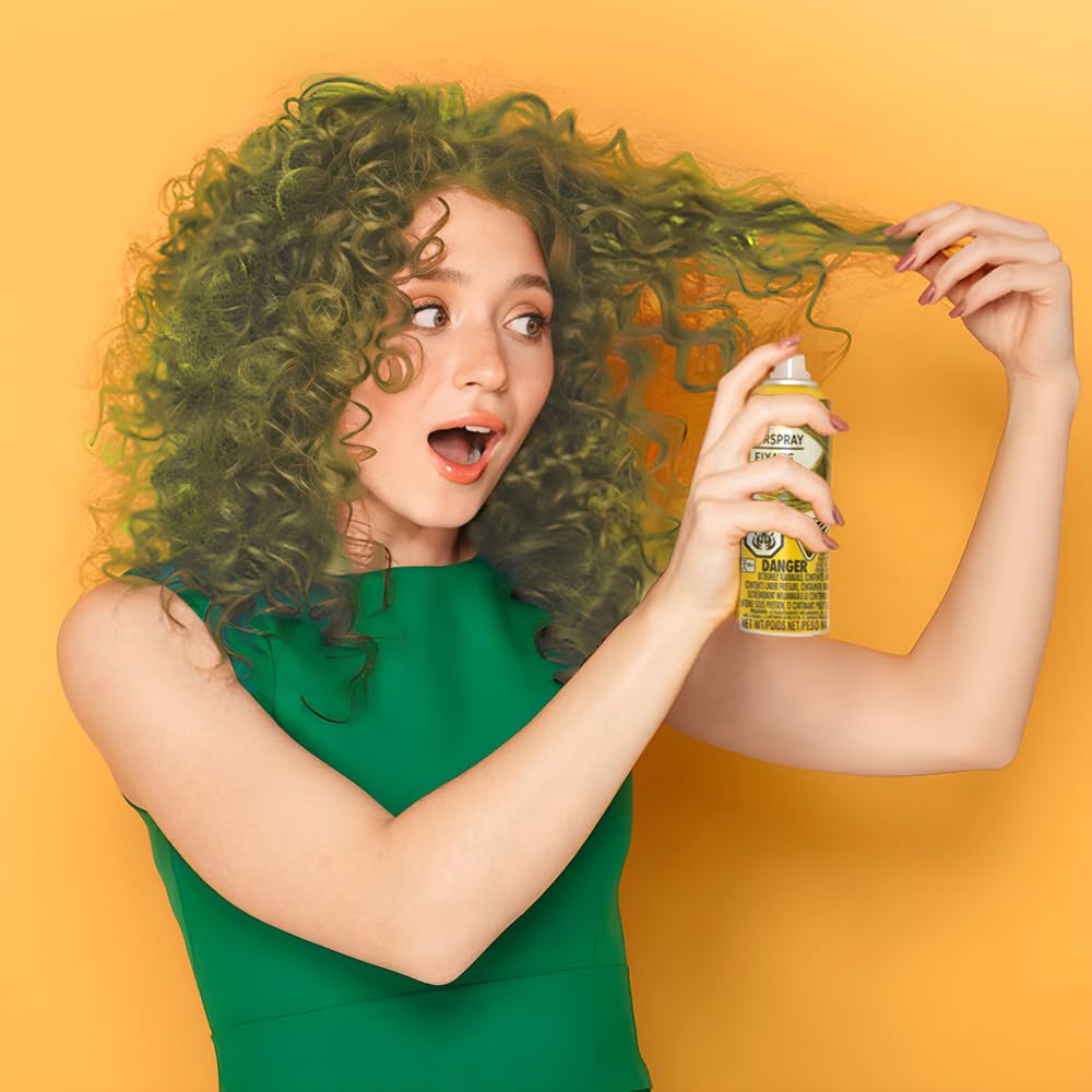 Hypo-Allergenic Yellow Hair Spray - 3 oz. - Perfect Party Accessory, 1 Pc. Beauty & Personal Care Amscan