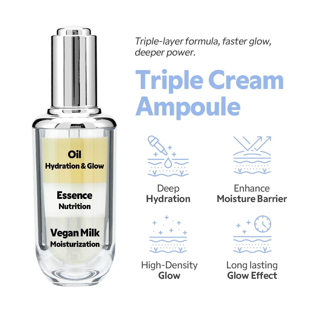 TIRTIR Ceramic Milk Ampoule (1.35 Fl Oz) Beauty and Personal Care TIRTIR