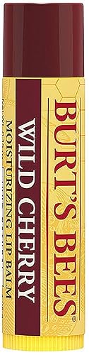 Burt's Bees Natural Lip Balm, Wild Cherry, 0.15 Ounces each (Value Pack of 6) Beauty & Personal Care Burt's Bees