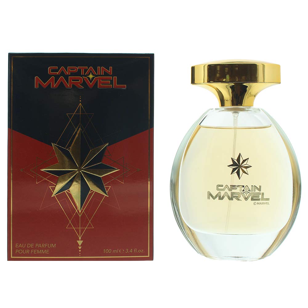 Captain Marvel By Marvel Eau De Parfum Spray 3.4 Oz Beauty & Personal Care Marvel