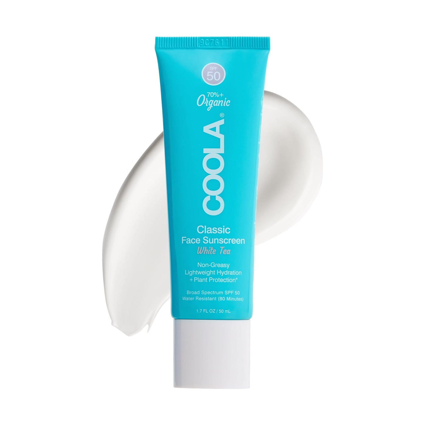 COOLA Organic Face Sunscreen SPF 50 Sunblock Lotion, Dermatologist Tested Skin Care for Daily Protection, Vegan and Gluten Free, White Tea, 1.7 Fl Oz Beauty & Personal Care COOLA