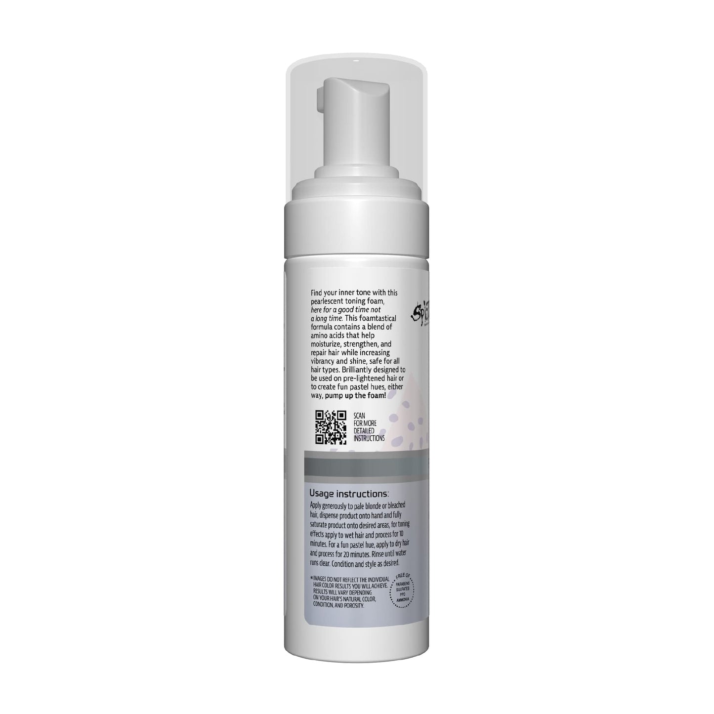 Splat Brilliant Toning Foam, Platinum Blonde, 5 oz., Hair Toner Lasts Up to 10 Washes, Weightless Conditioning Foam Increases Vibrancy and Shine Beauty & Personal Care Splat
