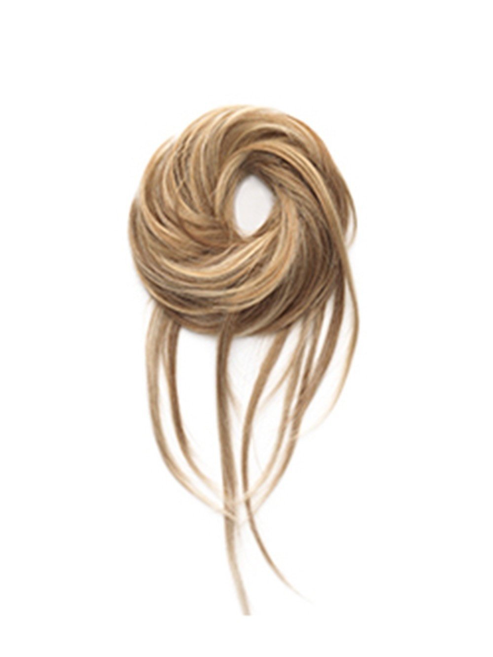 Trendy Do Wavy Hair Wrap Color R28S Glazed Fire - Hairdo 5.5" - 13" Textured Alternating Lengths Elastic Band Tru2Life Synthetic Fiber Hairpiece Updo