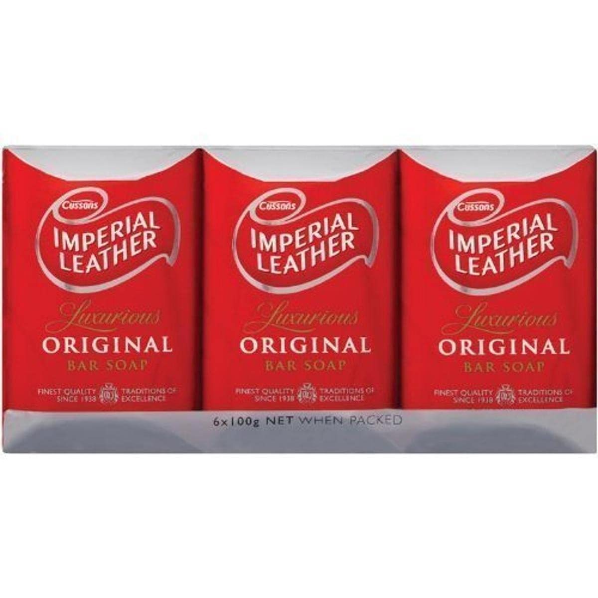 Imperial Leather Gentle Care White Mild For Sensitive Skin Bar Soap 3Ct X 100G (Pack of 2) Beauty & Personal Care Imperial Leather