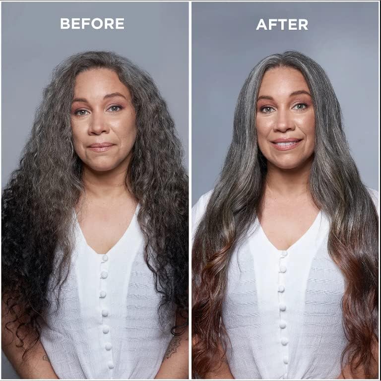 Go Gray Treatment System (Remove), 1 Application, Revitalizing Treatment Hair Color Remover Safely Removes Hair Dye to Reveal Gray & Silver Beauty & Personal Care Go Gray