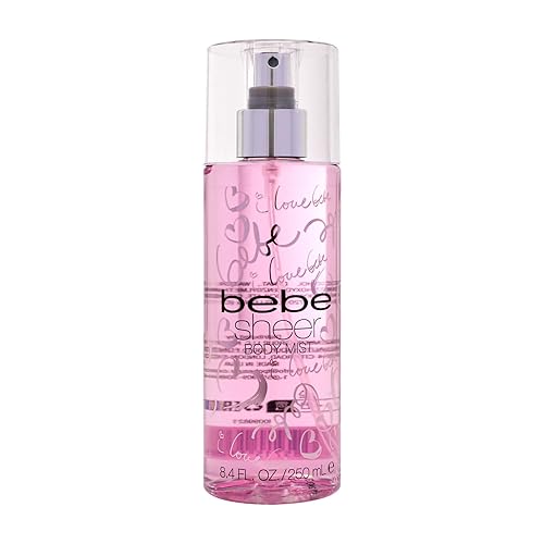 Bebe Sheer Body Mist - Body Spray for Women - Sensual and Flirtatious Womens Fragrance with Citrus Cocktail, Pink Peony and Sandalwood Notes - 8.4 oz Beauty & Personal Care bebe