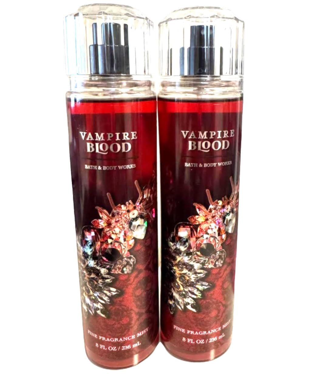 Bath & Body Works Fine Fragrance Mists, Set of 2, 8oz Each Bottle (Vampire Blood) Beauty & Personal Care Bath & Body Works