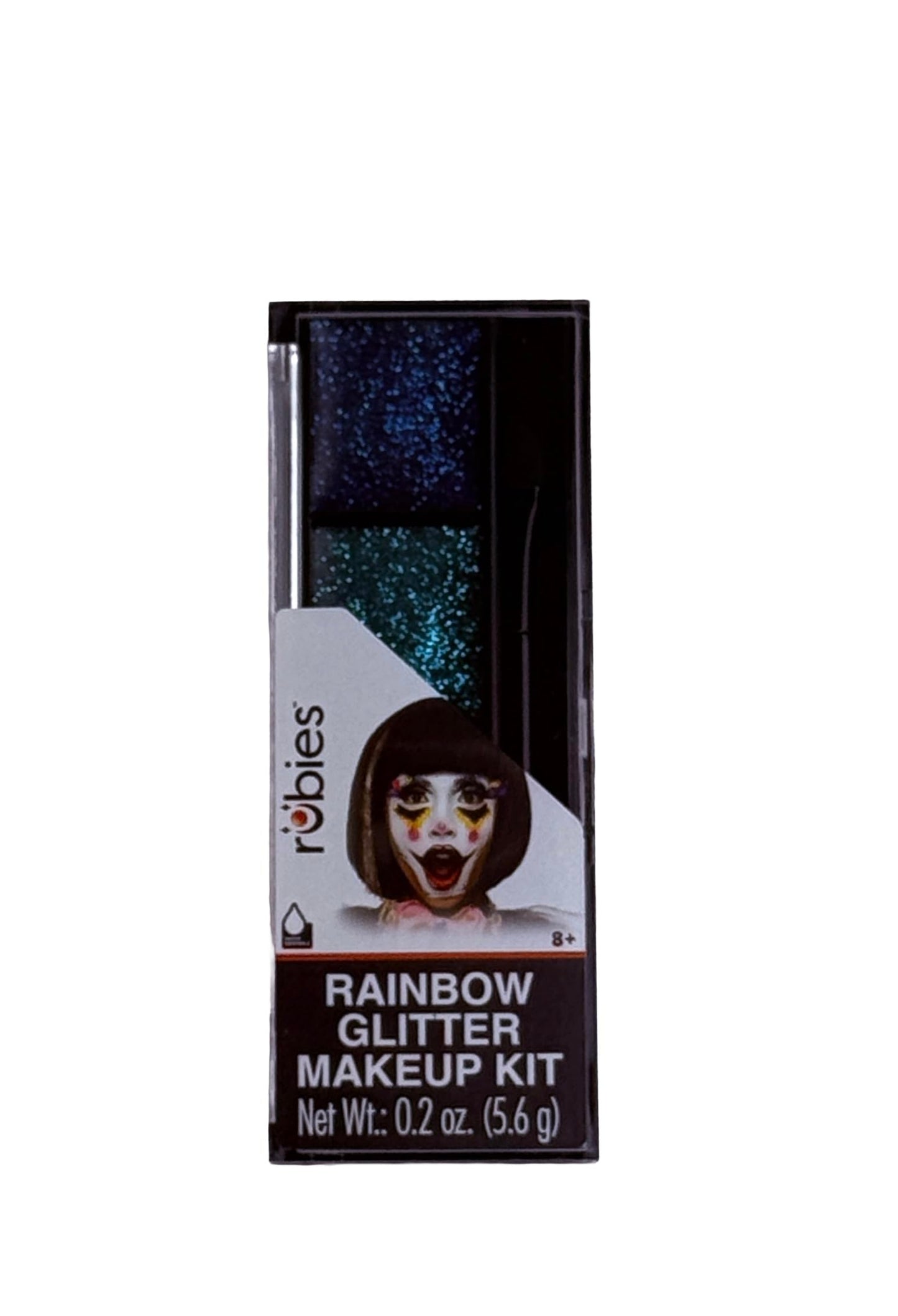 Rubies Rainbow Glitter Makeup Kit, 0.2 oz, Multi-Color Cosmetic Set for Dress Up and Costumes, Age 8+ Beauty & Personal Care Rubies