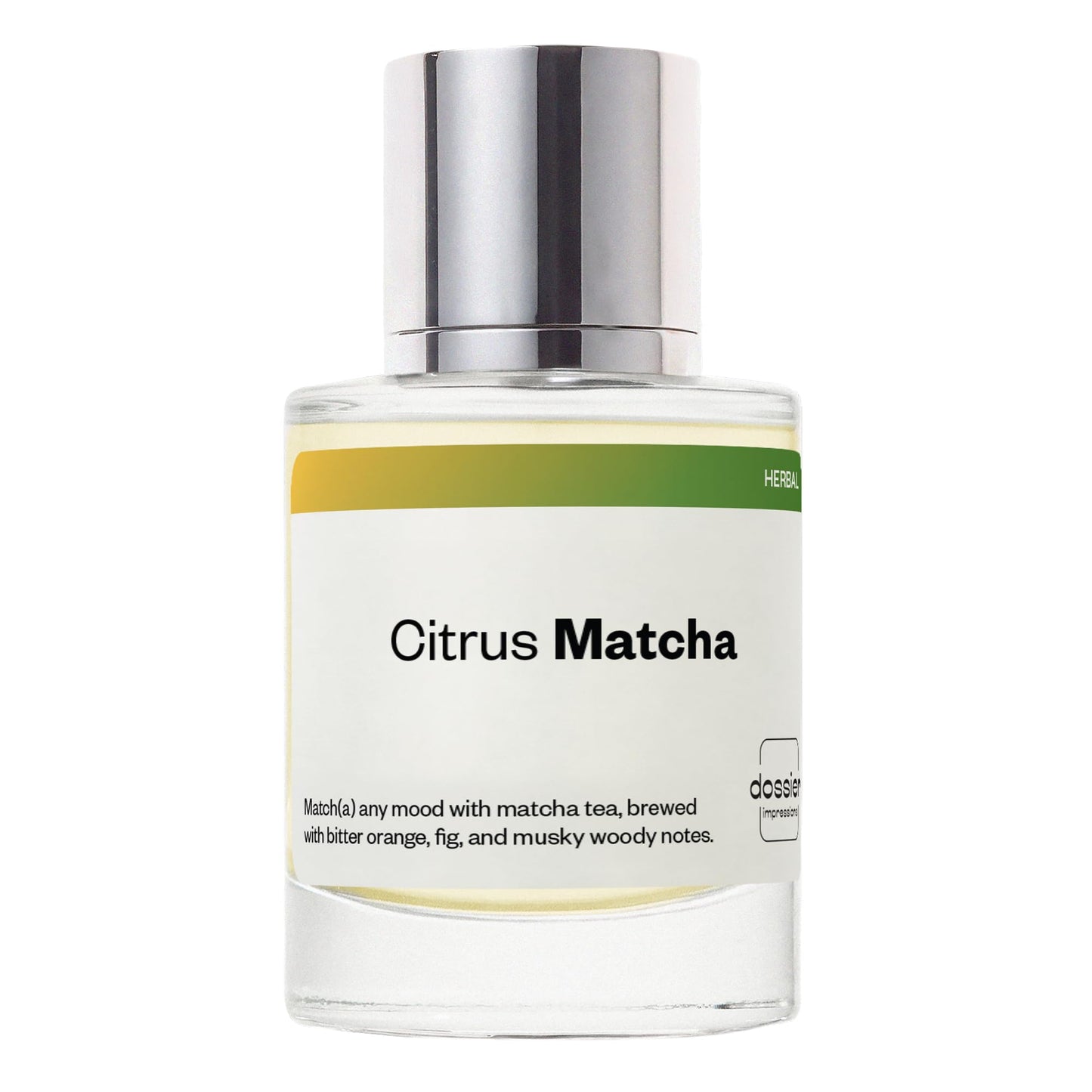 Dossier - Citrus Matcha - Eau de Parfum - Long-Lasting Fresh Citrus Green Fragrance - Unisex - 1.7 fl oz (50ml) Beauty & Personal Care Dossier