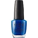 OPI Nail Lacquer Do You Sea What I Sea? | Opaque Bright Blue Shimmer Chip Resistant Nail Polish | Fiji Collection Beauty & Personal Care OPI