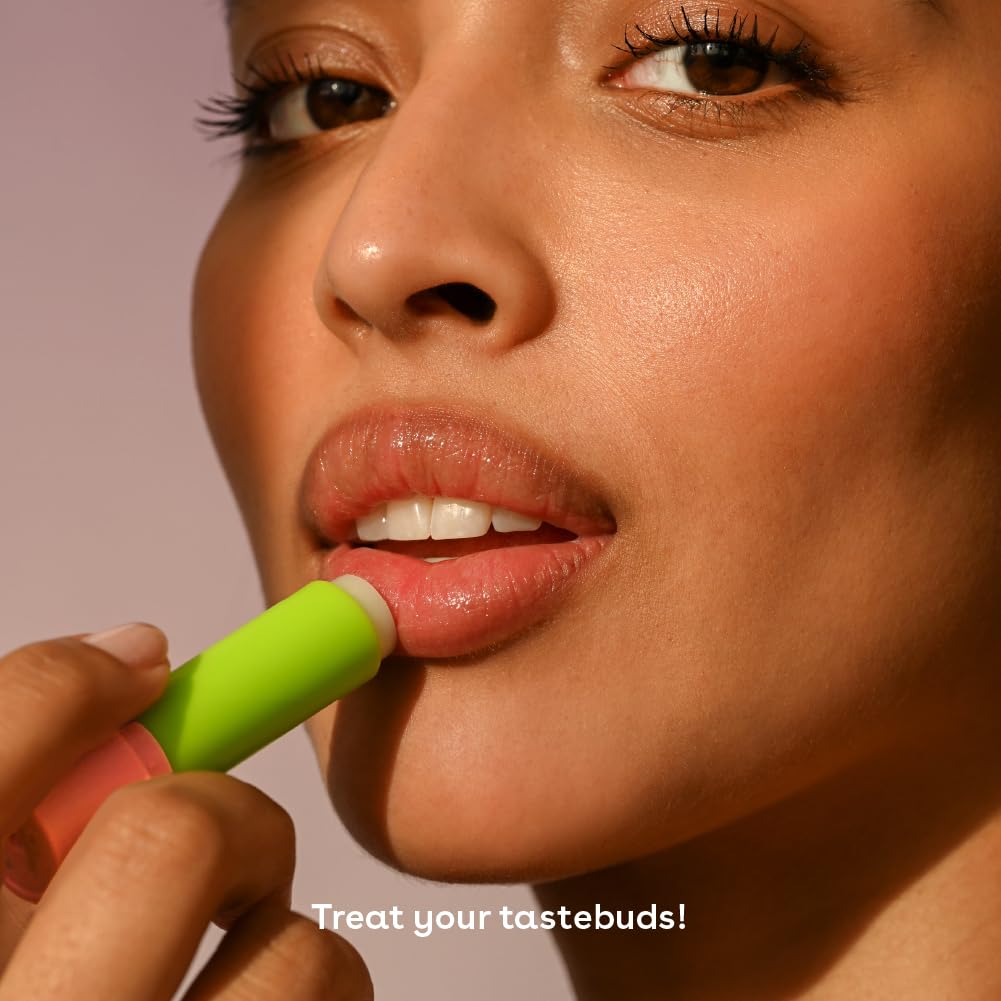 eos Flavorlab Pops! Lip Balm- Mango Kiwi & Tropical Twist, Limited-Edition, 0.14 oz, 2-Pack Beauty and Personal Care eos