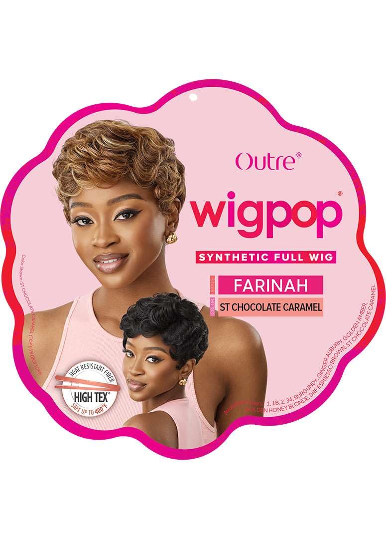 Outre Wigpop - Farinah (OFF BLACK 1B)