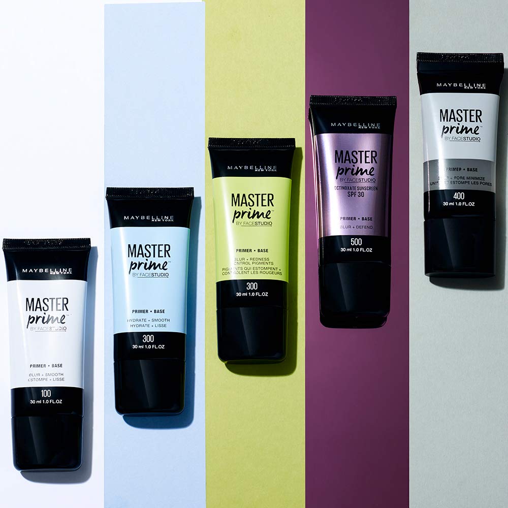 Maybelline Master Prime Face Primer Makeup Base, 1 Fl Oz Beauty & Personal Care MAYBELLINE