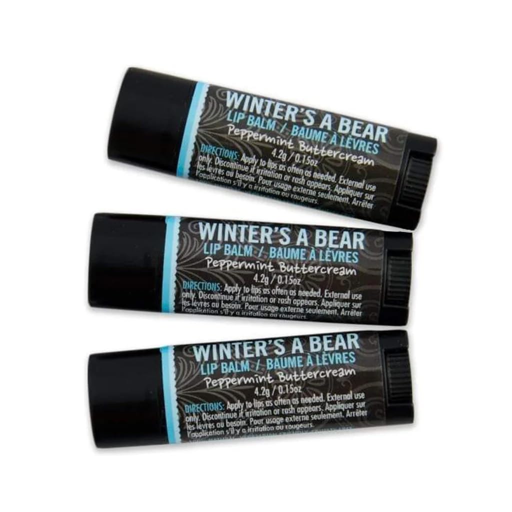 Walton Wood Farm, 3 Pack Lip Balm (Winter's a Bear) Beauty and Personal Care Walton Wood Farm