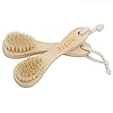 Wooden Facial Cleansing Brush Natural Bristles Wood Handle Wash Clean Exfoliate Scrub Cleaning Brushing Exfoliating Exfoliation Skin Care Face Beauty & Personal Care Aisilk