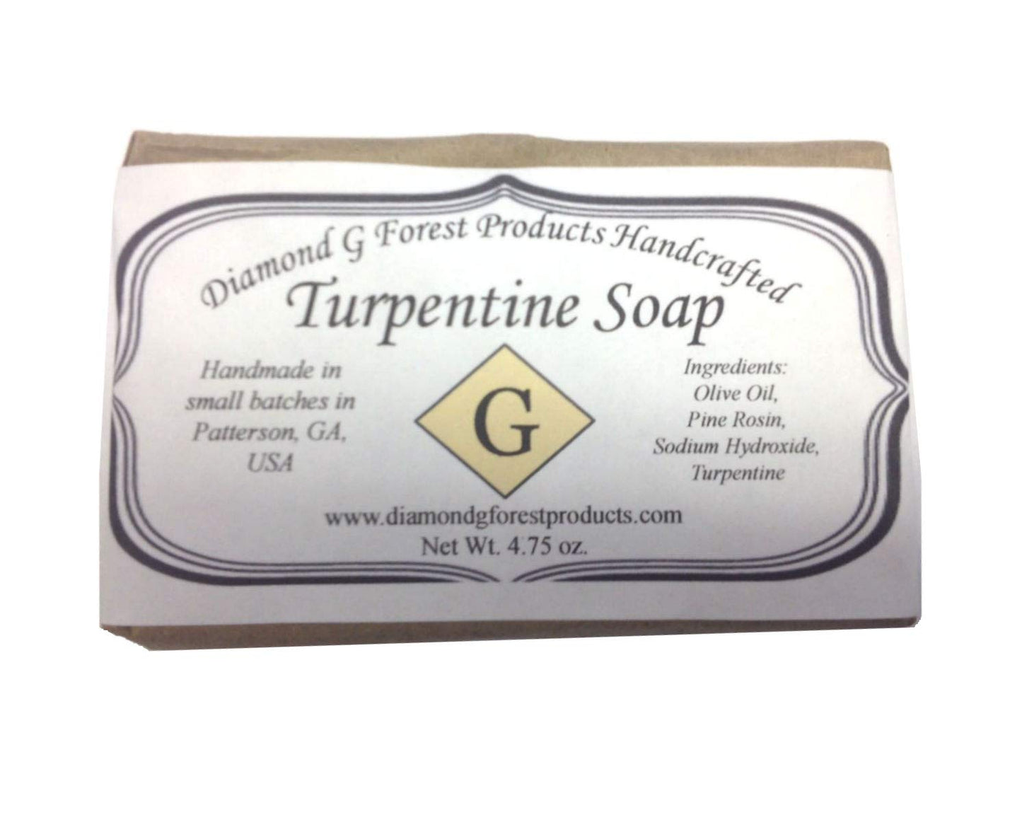 Diamond G Forest Products, LLC Turpentine Soap Beauty & Personal Care Diamond G Forest Products, LLC