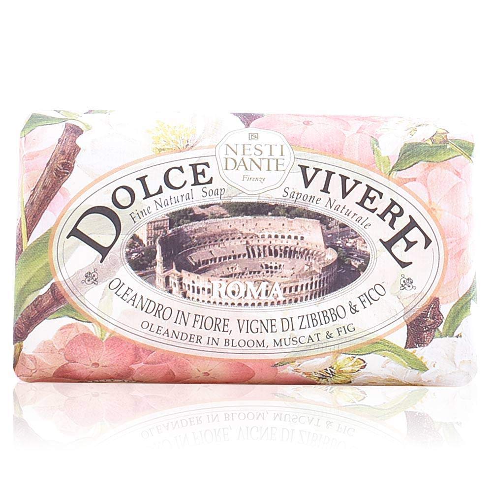 Nesti Dante Nesti dante dolce vivere fine natural soap - roma - olenander in bloom, muscat and fig, 8.8oz, 8.8 Ounce Beauty & Personal Care Nesti Dante