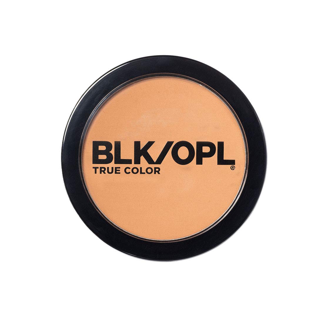 BLK/OPL Oil Absorbing Pressed Powder, True Color - Weightless, Buildable & Blendable Compact Press Powder Makeup for Face Smooths Out Blemishes, Pores