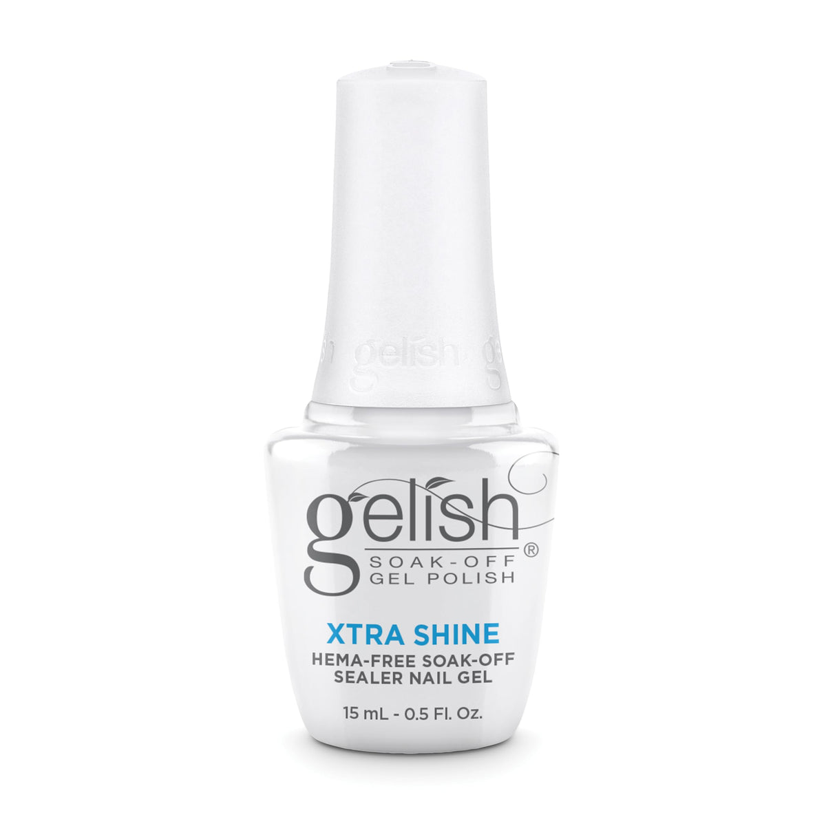 Gelish Hema-Free Gel Nail Polish Essentials - Xtra Shine Top Coat, 15mL