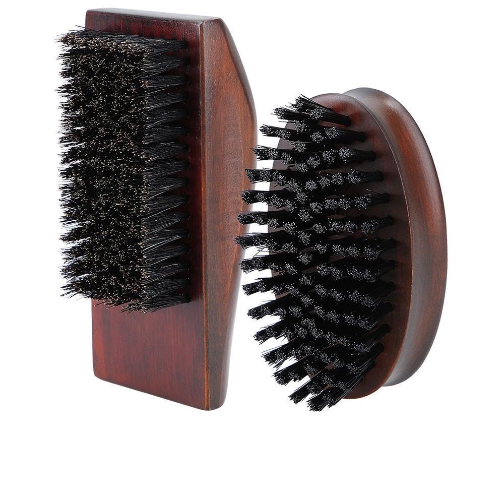 LUSSONI BR Beard Brush 2PCS Set Beauty and Personal Care LUSSONI
