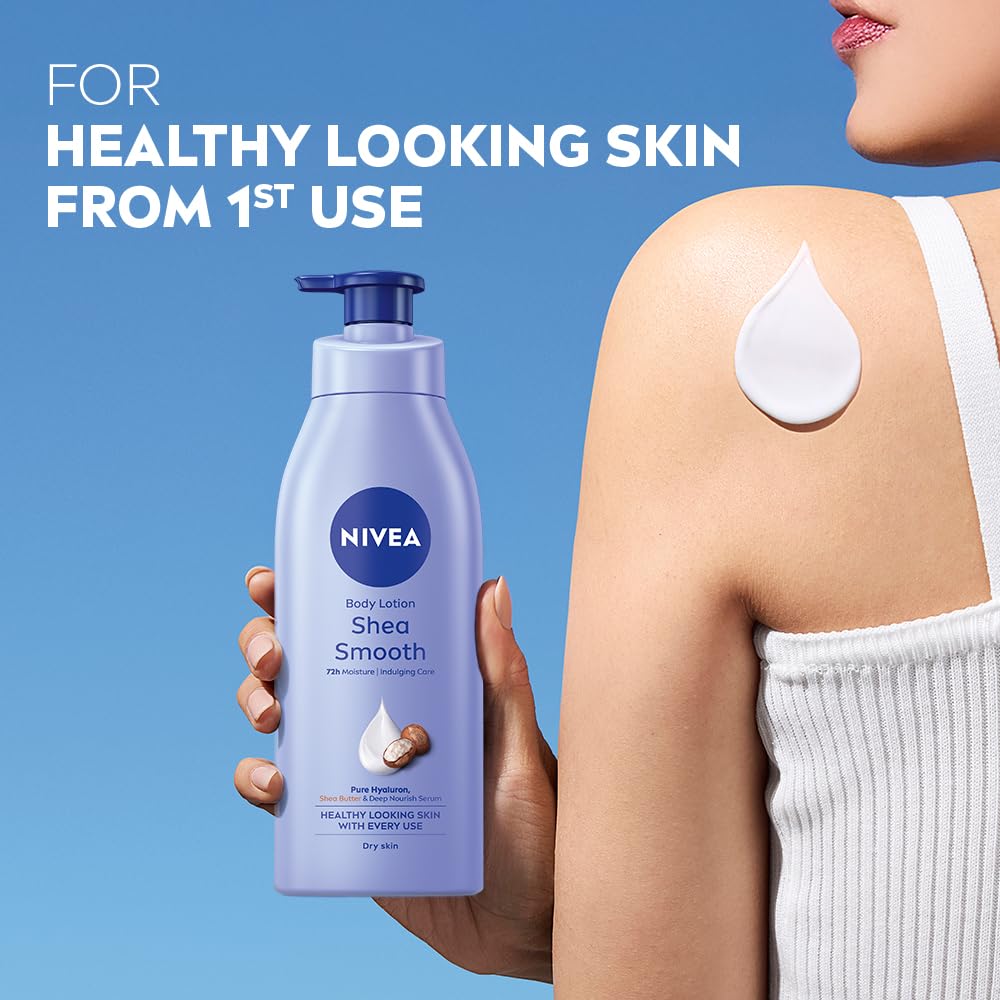 Nivea Smooth Milk Body Lotion For Dry Skin 400ml Beauty & Personal Care NIVEA