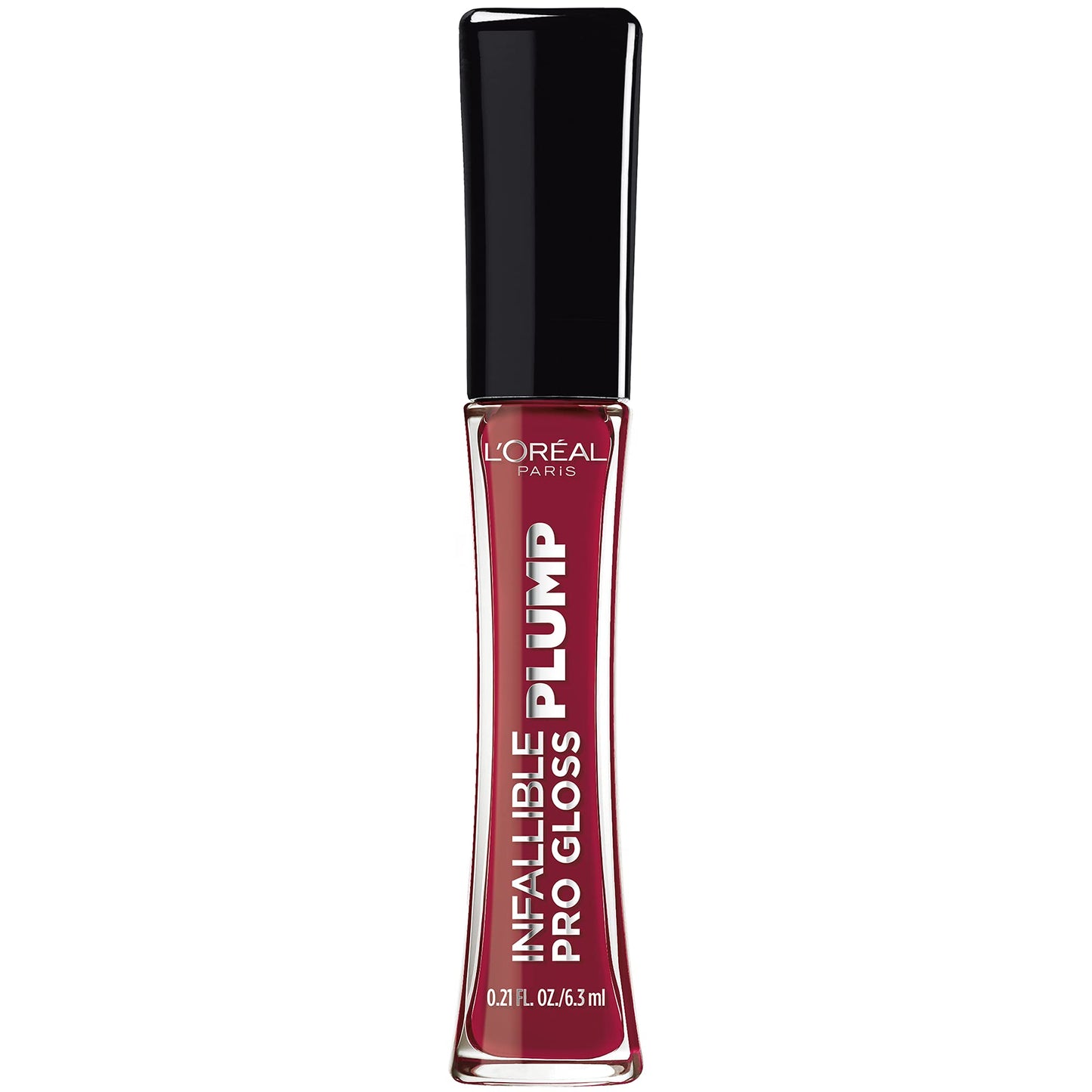 L'Oreal Paris Infallible Pro Gloss Plump Lip Gloss with Hyaluronic Acid, Long Lasting Plumping Shine, Lips Look Instantly Fuller and More Plump, Ruby Beauty & Personal Care L'Oreal Paris