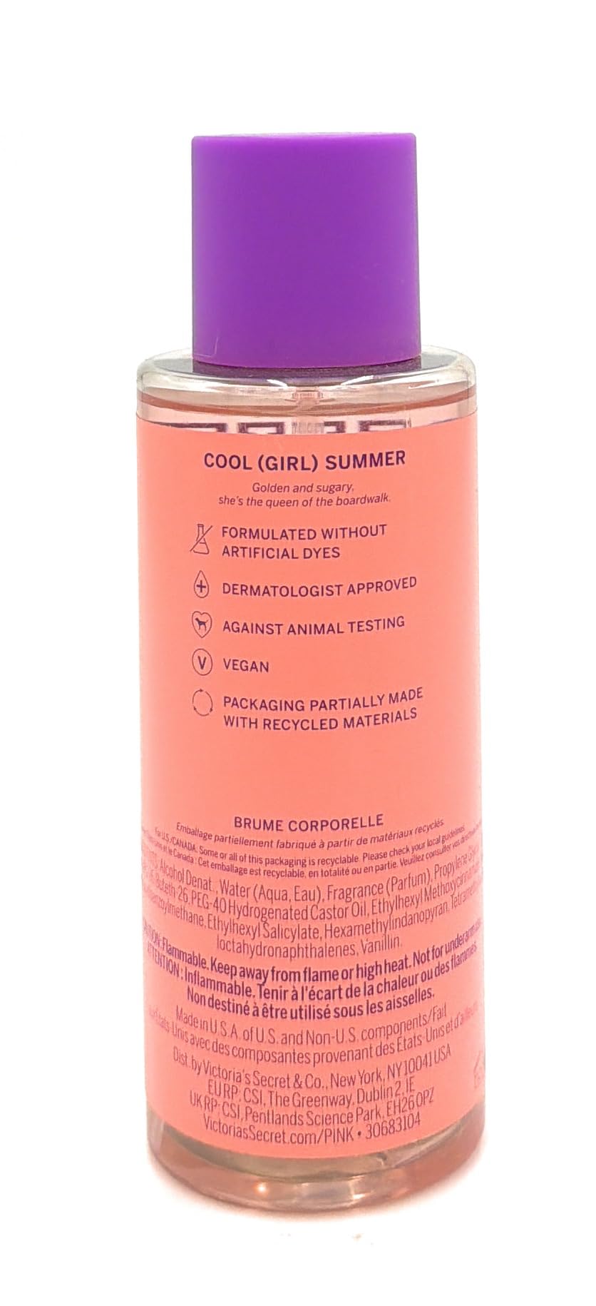 Victoria's Secret Pink Waffle Cone Body Mist 8.4 Fl Oz Beauty & Personal Care Victoria's Secret