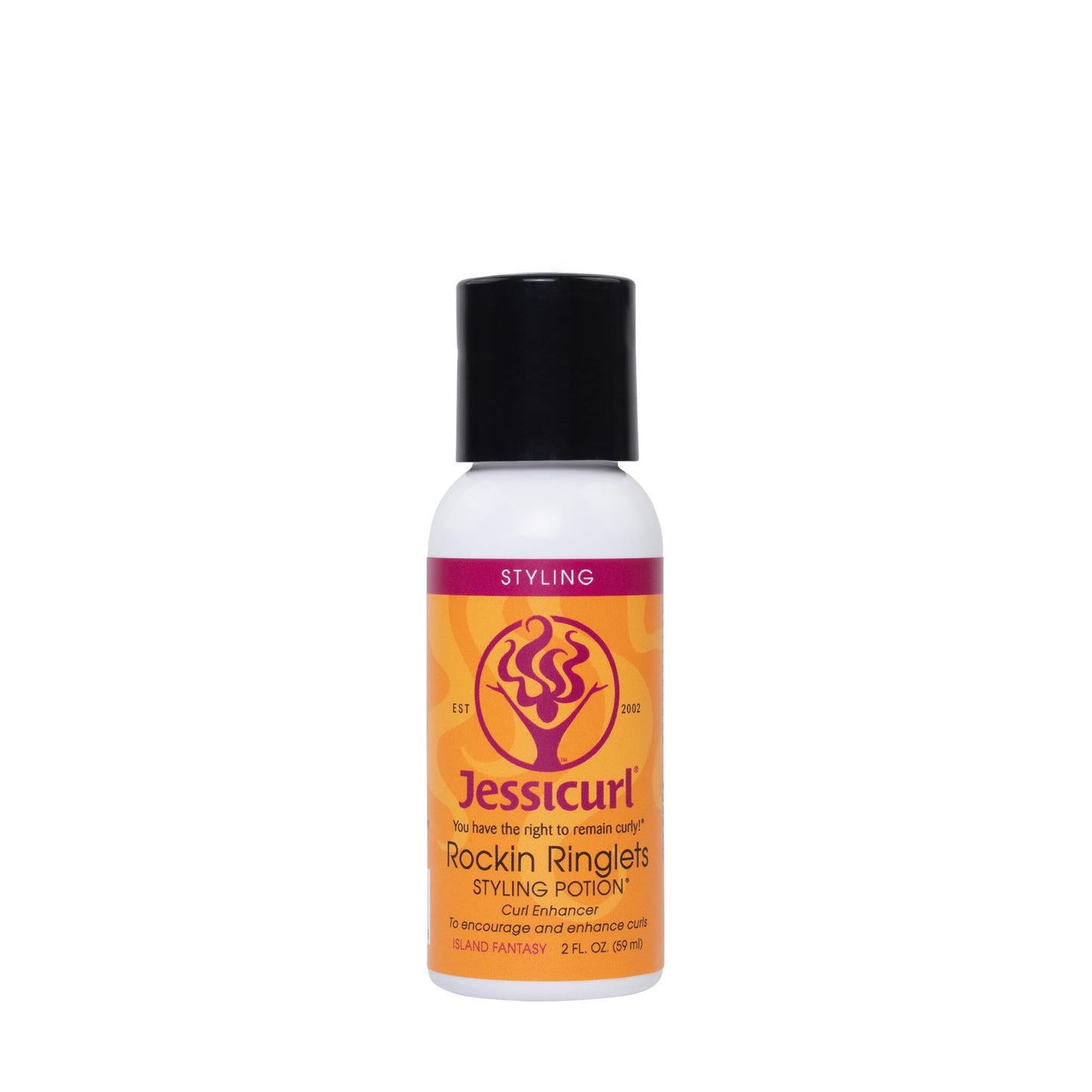 Jessicurl, Rockin' Ringlets Styling Potion, Island Fantasy, 2 Fl oz. Curl Enhancer with Flaxseed Extract, Curl Defining Styler for Curly Hair Beauty & Personal Care Jessicurl