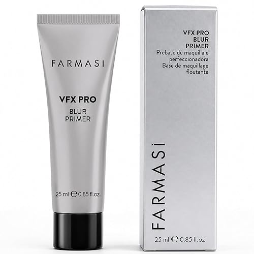 FARMASi VFX Pro Blur Makeup Primer, Smoothing Face Base with Soft-Focus Finish, Oil-Free Matte and Velvety Feel, Helps Minimize the Look of Pores and Beauty & Personal Care FARMASi