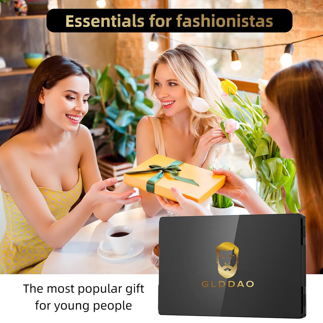 GLDDAO 360 Mirror for Haircuts for Men for Women for Braiding Hair Trifold 3 Way Mirror to See Back of Head Barber Haircut Tool Three Way for Hair Beauty & Personal Care GLDDAO