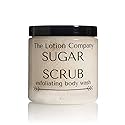 The Lotion Company Sugar Scrub Exfoliating Body Wash, Paraben Free, Cruelty Free, Made in USA, Bath and Shower Exfoliator, Baby Powder Fragrance Scent Beauty & Personal Care The Lotion Company