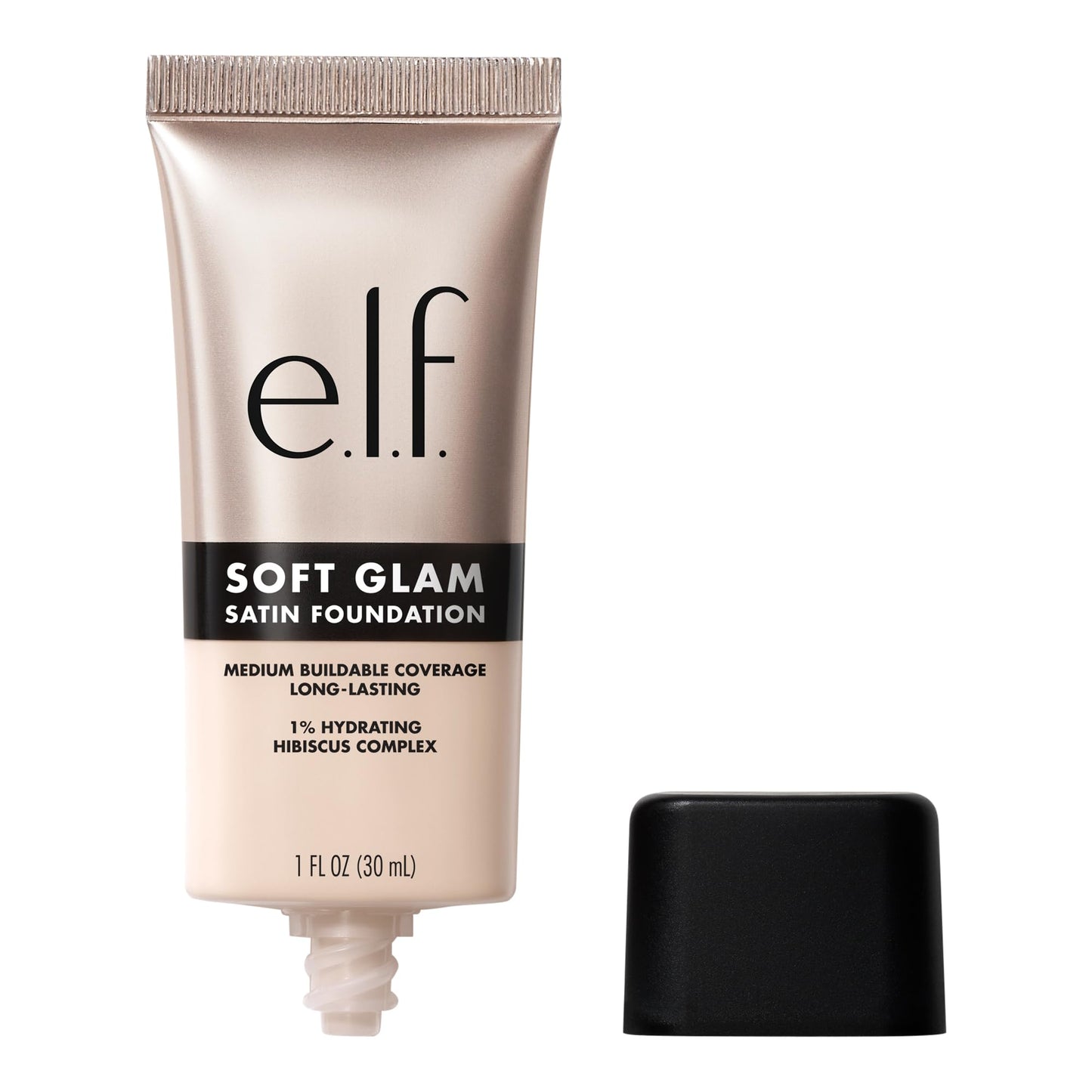 e.l.f. Soft Glam Foundation, Medium Coverage, Long-Lasting & Buildable Foundation For A Smooth, Satin Finish, Vegan , 10 Fair Cool Beauty & Personal Care e.l.f.