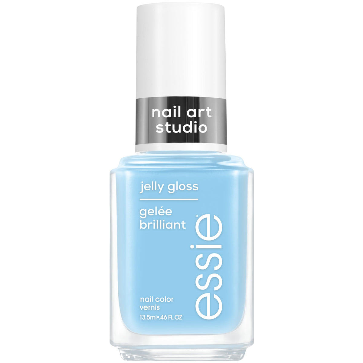essie Nail Art Studio Jelly Gloss Polish, Vegan, Sheer Blue Nail Polish, Sky Jelly, 0.46 Fl Oz Beauty & Personal Care essie