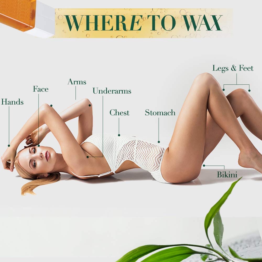 C+E Original Wax Refills, Large (leg) Original Wax, 2.8 oz - Pack of 12 Beauty and Personal Care Clean + Easy