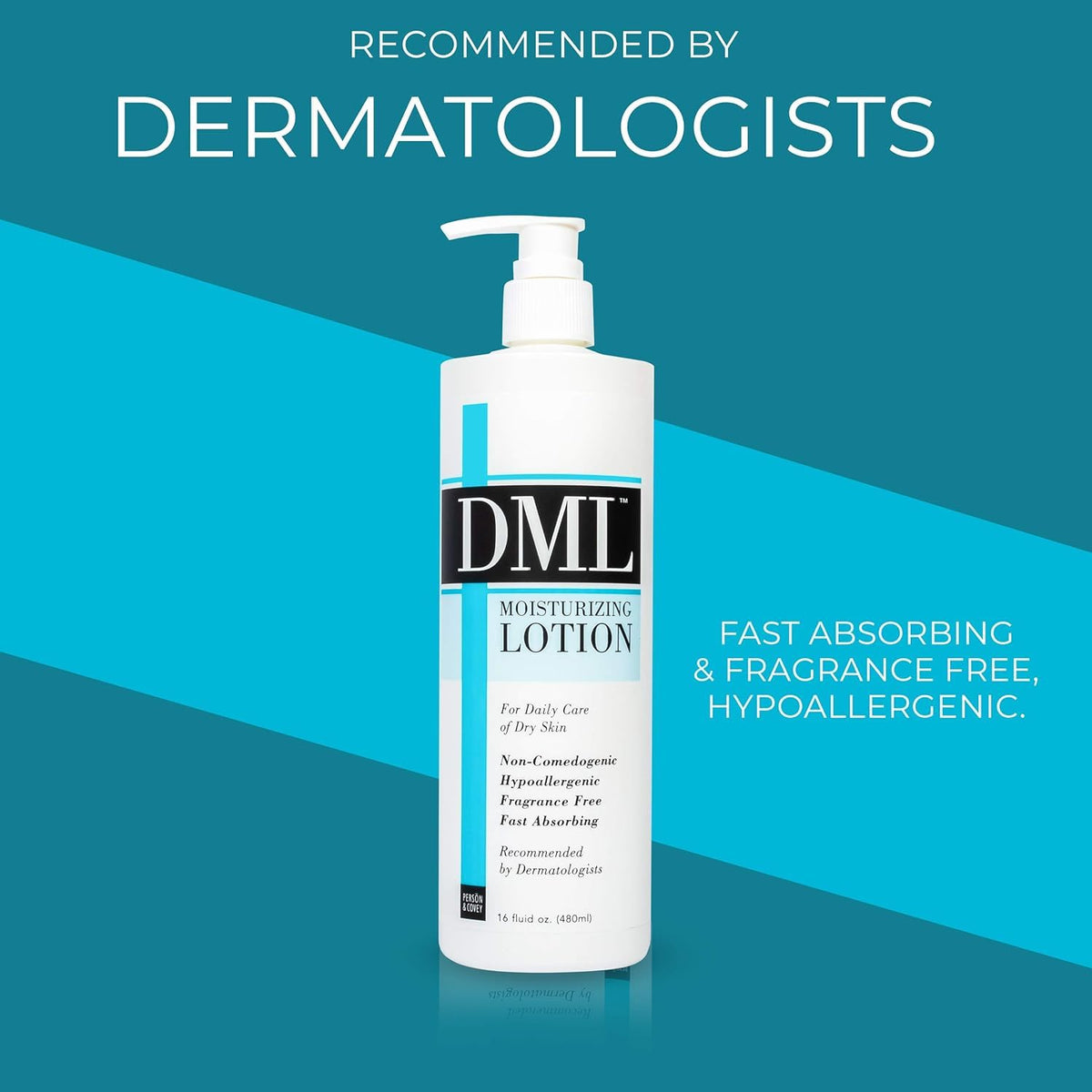 DML Moisturizing Lotion 16 oz (Pack of 6) Beauty & Personal Care DML
