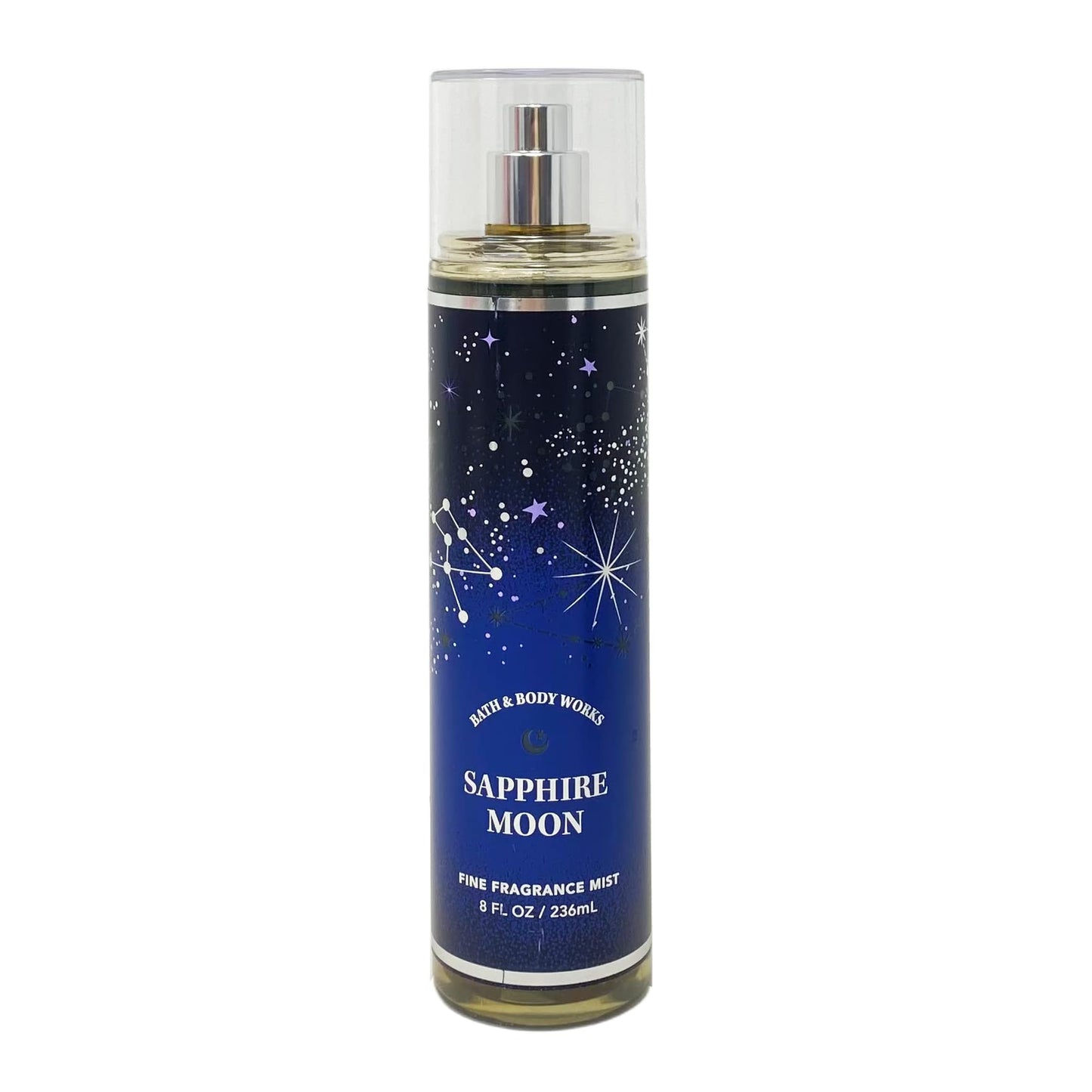 Bath & Body Works Sapphire Moon-Trio gift Set- Fine Fragrance Mist, Body Cream and Shower Gel with a Natural Oats Bar Soap., Full Size, Blue Beauty and Personal Care Bath & Body Works