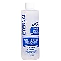 Eternal 100% Pure Acetone- Acetona pura - Quick Professional Ultra-Powerful Nail Polish Remover for Natural, Gel, Acrylic, Shellac Nails and Dark Beauty & Personal Care Eternal