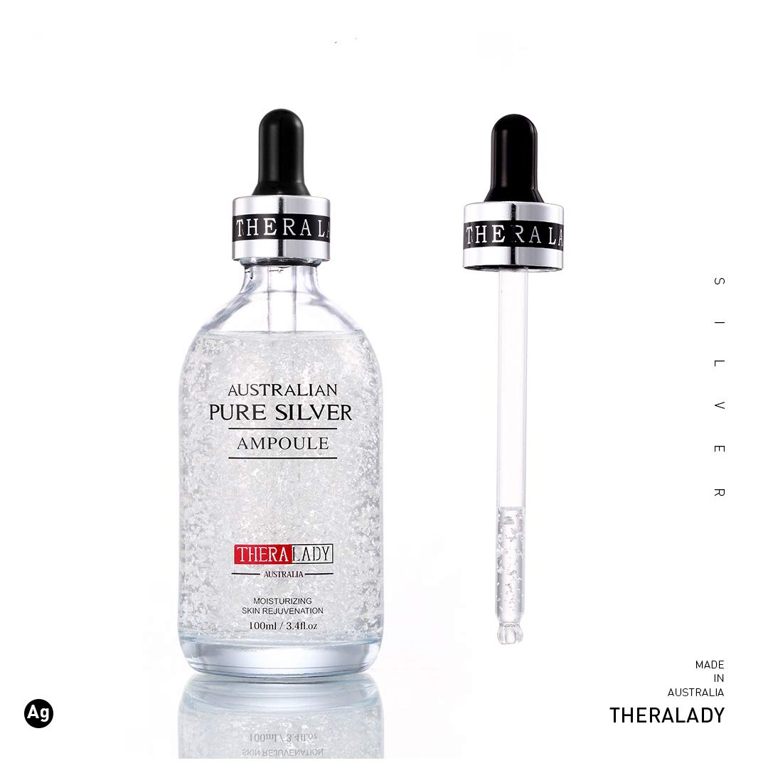 TheraLady Australian Pure Silver AMPOULE, Moisturizing, Skin Rejuvenation Ampoule, 100ml / 3.4fl. oz Beauty & Personal Care Beauty-Mall