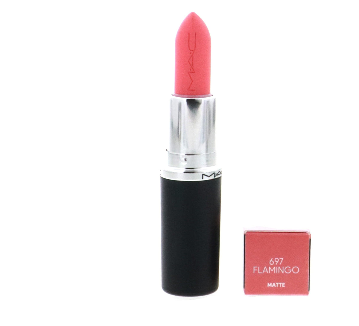 MAC M·A·CXIMAL Silky Matte Lipstick, Flamingo, 0.1 Ounces