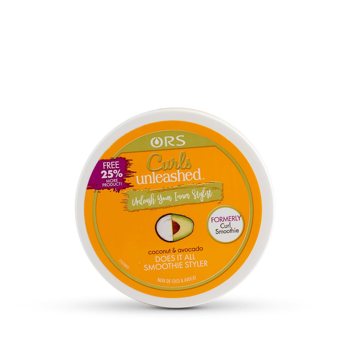 Curls Unleashed Style & Maintenance Coconut and Avocado Curl Enhancing Smoothie, Hydrating Curl Smoothie, (20 oz) Beauty & Personal Care ORS
