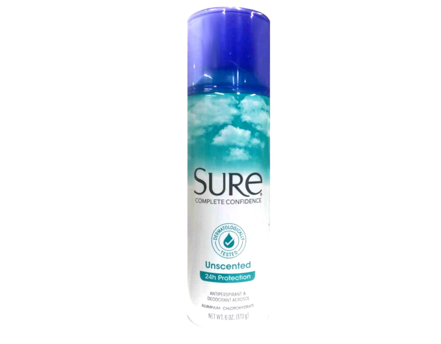 Sure Anti-Perspirant & Deodorant Aerosol, Unscented 6 oz (Pack of 7) Beauty and Personal Care Sure