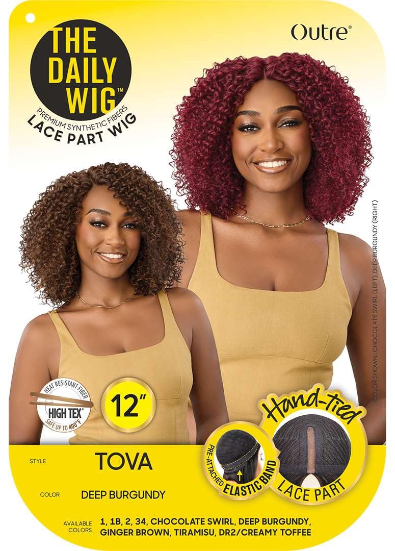 Outre The Daily Wig - Lace Part Wig - Tova (CHOCOLATE SWIRL)