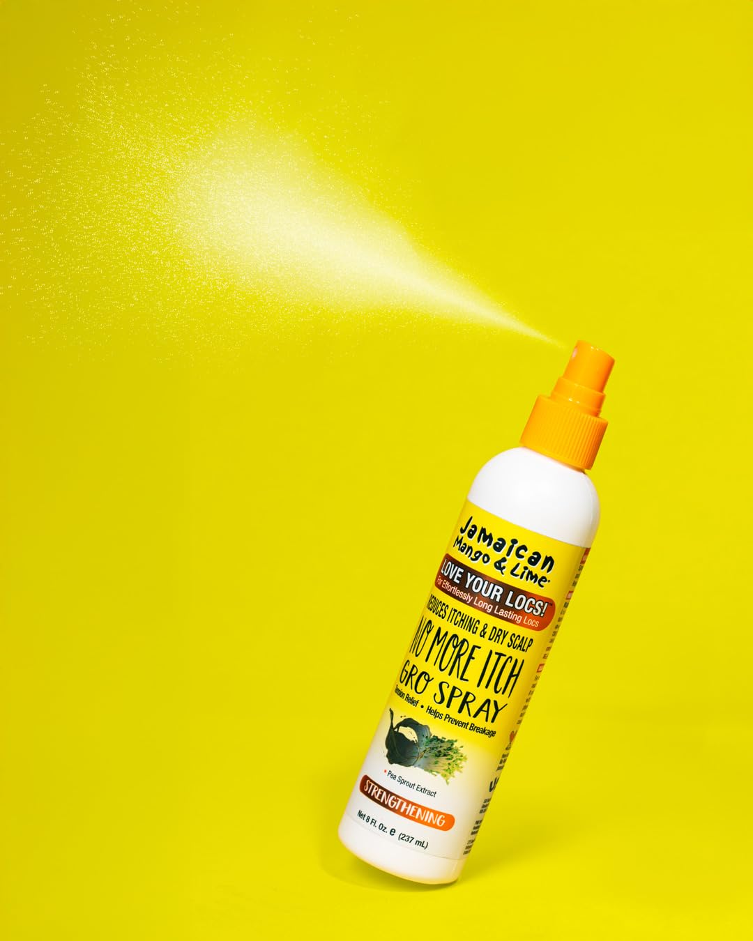 Jamaican Mango & Lime No More Itch Spray - Soothing Scalp Regular Relief for Locs, Braids, Twists & Protective Styles - 8 oz (Pack of 2) Beauty & Personal Care Jamaican Mango & Lime