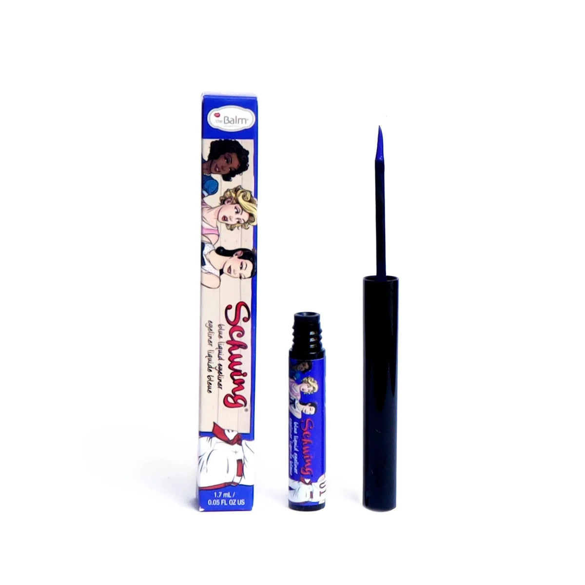 theBalm Schwing Liquid Eyeliner Sapphire Blue 0.05 fl. oz