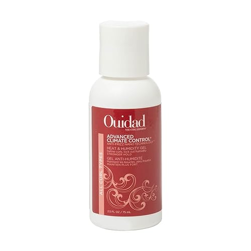 Ouidad Advanced Climate Control Heat & Humidity Stronger Hold Gel Travel Size - 2.5 fl oz, Anti-Frizz Nano Technology, Styling Gel, Prevents Flyaways Beauty & Personal Care Ouidad