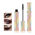 4D Silk Fiber Eyelash Mascara Waterproof - Thickening Long Lasting Smudge-Proof Natural Curling Lengthening All Day Exquisitely Extra Long Black (A) Beauty & Personal Care Earthsport