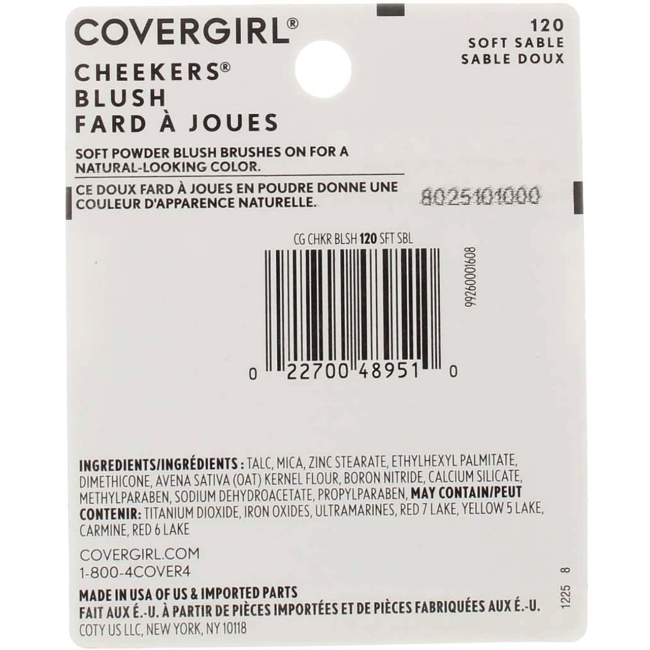 Cg Cheeker #120 Size Ea Beauty & Personal Care COVERGIRL