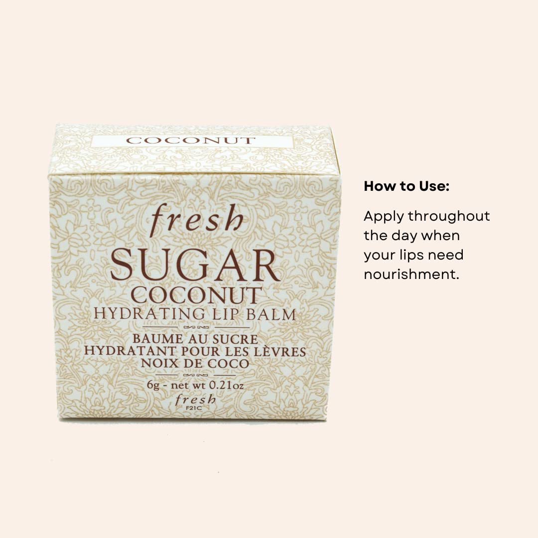Fresh Sugar Coconut Hydrating Lip Balm 0.21oz/6g Beauty & Personal Care Fresh